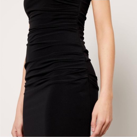 - 🔥NWT Helmut Lang Twisted Strapless Crepe Dress. Size XS - Picture 3 of 11